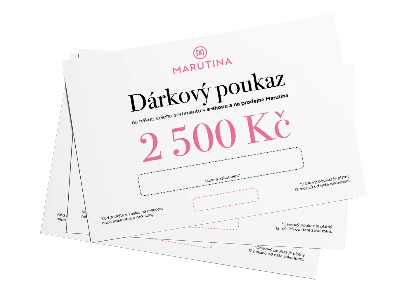 Dárkový poukaz 2500Kč