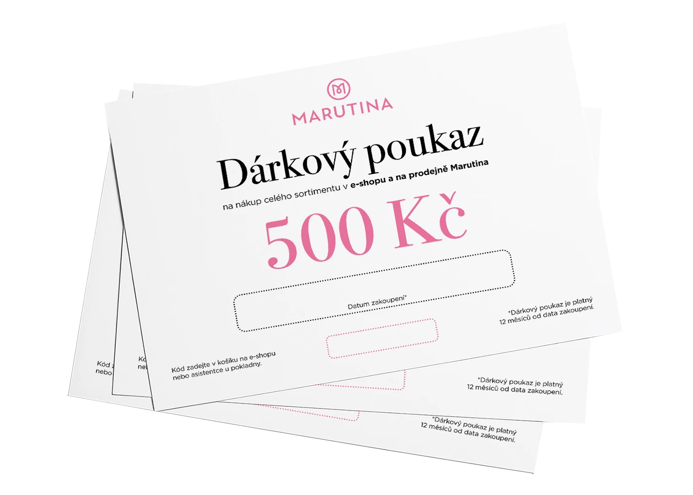Dárkový poukaz 500Kč