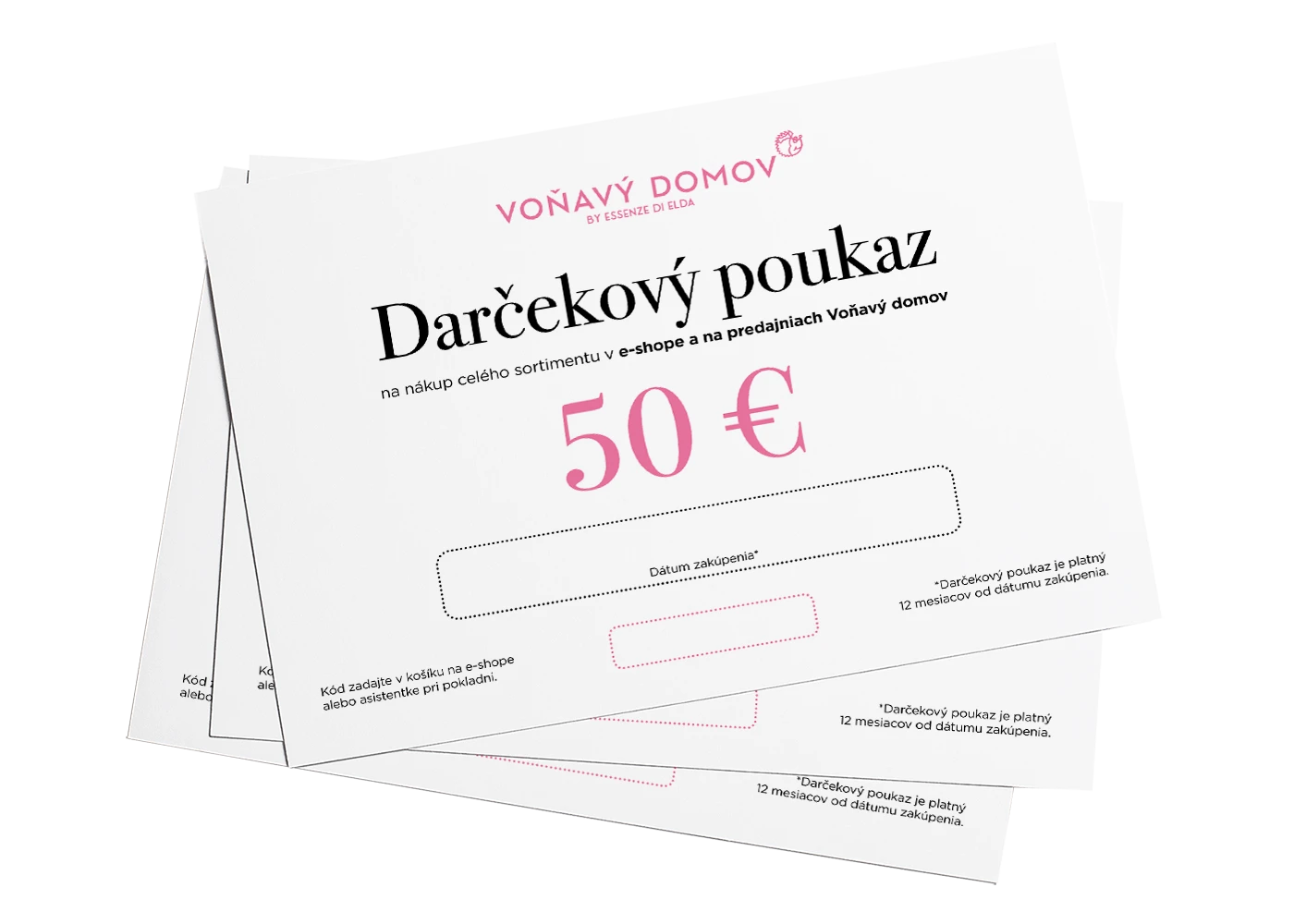Darčekové poukážky