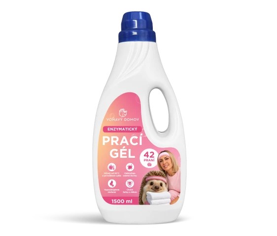 Enzymatický prací gél