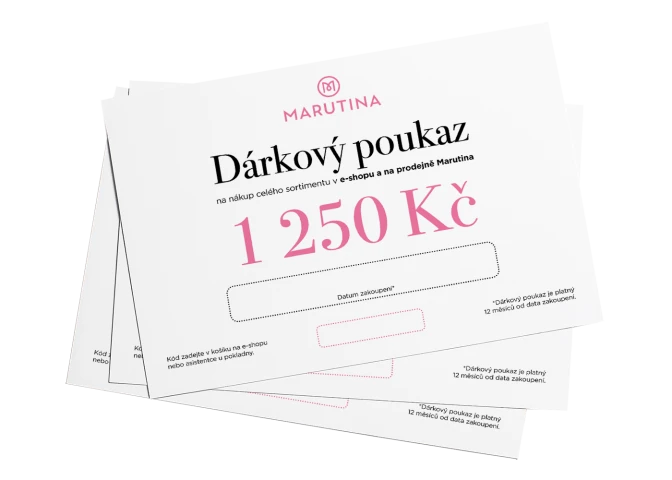 Dárkový poukaz 1250Kč