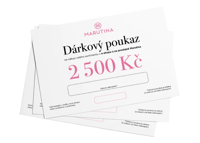 Dárkový poukaz 2500Kč