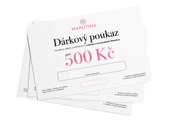 Dárkový poukaz 500Kč