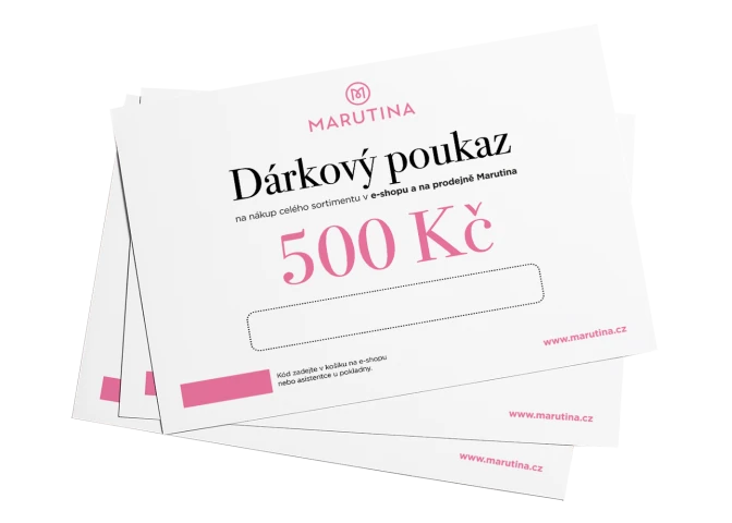 Elektronický dárkový poukaz 500Kč
