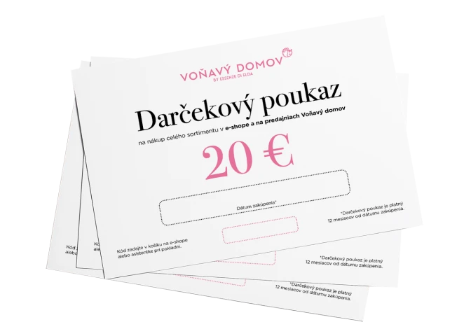Darčekový poukaz 20€
